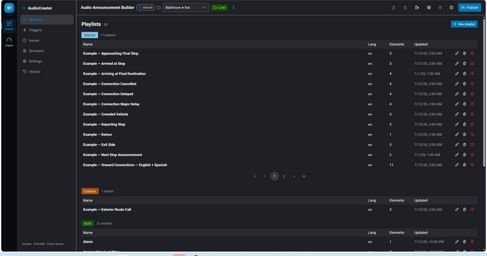 Playlists